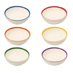 Rim, Confezione bowl colori assortiti in ceramica - Zafferano