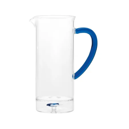 Teca Mare, Caraffa pesce bicolor blu - Zafferano