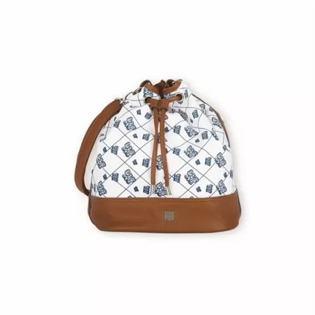 Borsa young secchiello butterfly pe2015 bianco blu - Thun