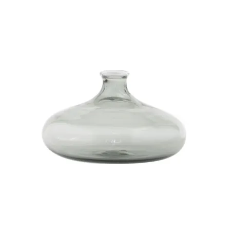 Un Fiore, Vaso grigio - Zafferano