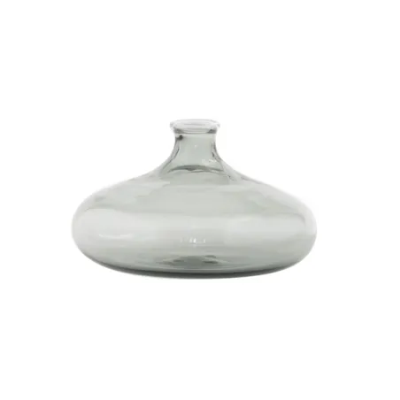 Un Fiore, Vaso grigio - Zafferano