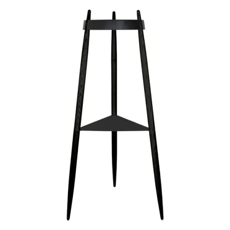 Liola', Appendiabiti nero opaco 3 gambe frassino nero opaco - Zafferano