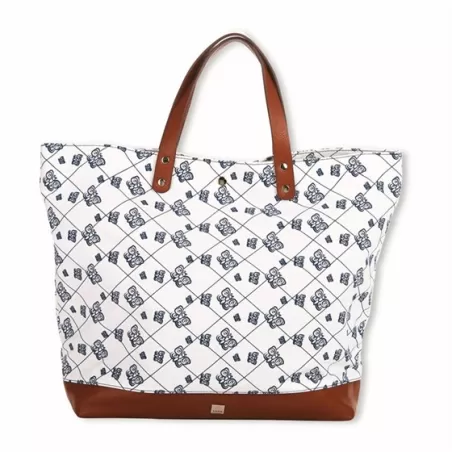Borsa young shopper grande butterfly pe2015 bianco blu - Thun