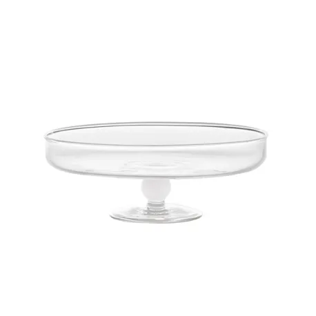 Bilia, Alzata trasparente bianca - Zafferano