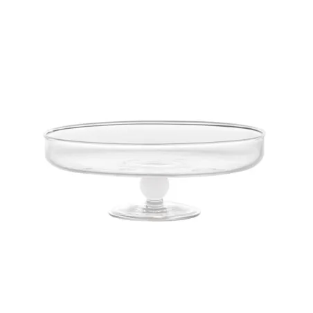 Bilia, Alzata trasparente bianca - Zafferano