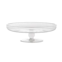 Bilia, Alzata trasparente bianca - Zafferano