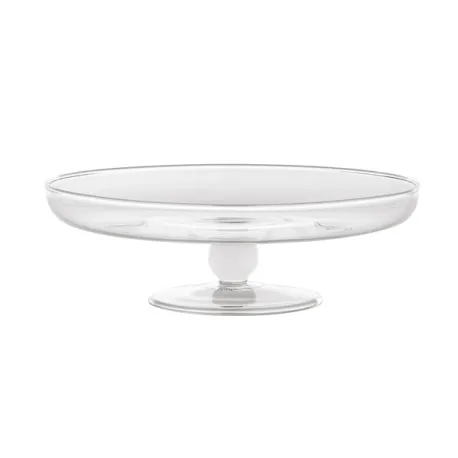 Bilia, Alzata trasparente bianca - Zafferano