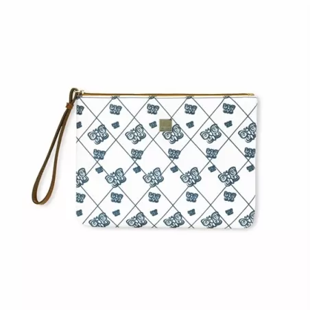 Pochette butterfly  pe2015 bianco blu - Thun