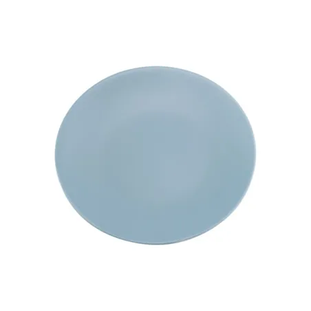 Levante, Piatto dessert blu avio in porcellana - Zafferano