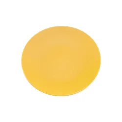 Levante, Piatto dessert ocra in porcellana - Zafferano