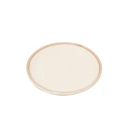 Rim, Piattino sabbia in ceramica - Zafferano