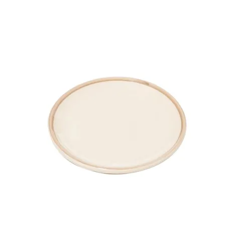 Rim, Piattino sabbia in ceramica - Zafferano