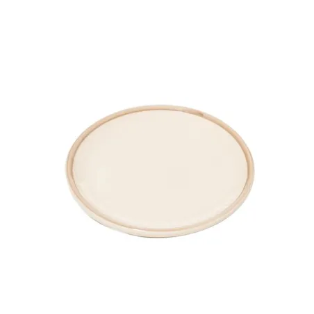 Rim, Piattino sabbia in ceramica - Zafferano