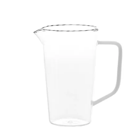 Intrecci, Caraffa bianco/nero - Zafferano