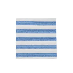 Righe, Tovagliolo carta azzurro spunlace compostabile cm.25x25 (20 pezzi) - Zafferano