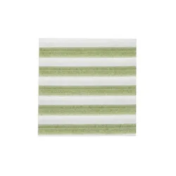 Righe, Tovagliolo carta verde spunlace compostabile cm.25x25 (20 pezzi) - Zafferano