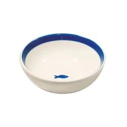 Stencil, Bowl azzurro in ceramica pesciolino azzurro - Zafferano