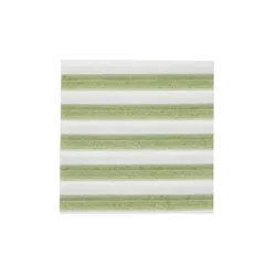 Righe, Tovagliolo carta verde spunlace compostabile cm.40x40 (12 pezzi) - Zafferano
