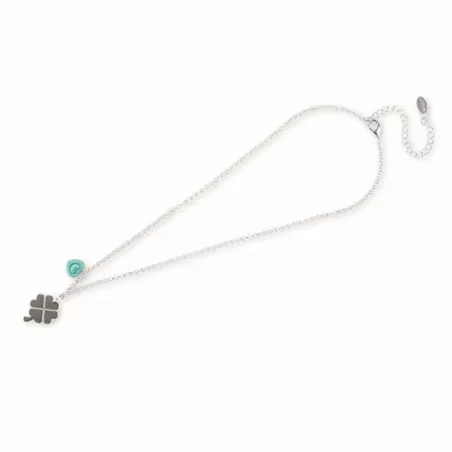 Ciondolo message quadrifoglio - Thun