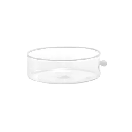 Oyster, Big bowl trasparente - Zafferano