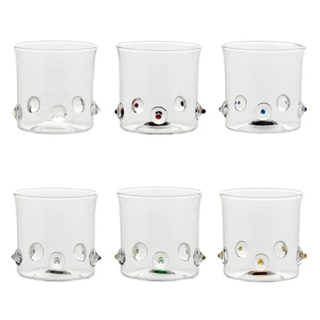 Patea, Confezione bicchieri assortiti - Zafferano