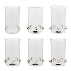 Patea, Confezione bicchieri alto assortiti - Zafferano