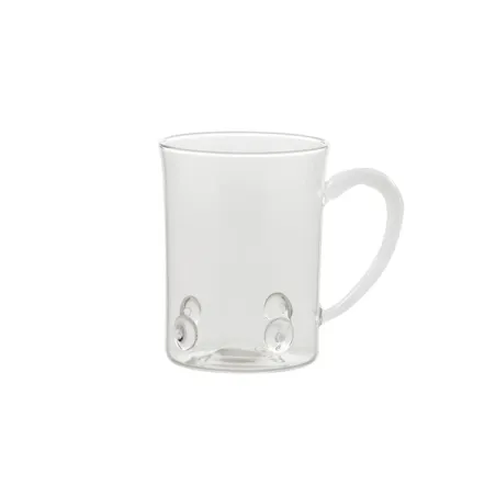Patea, Mug trasparente/bianco - Zafferano