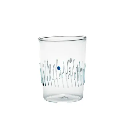 Quattro Stagioni, Bicchiere inverno, azzurro - Zafferano