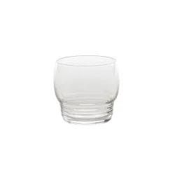 Righe, Bicchiere trasparente Cl.33 - Zafferano