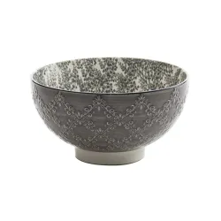 Tue Tex, Bowl grande grigio in porcellana - Zafferano