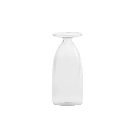 Un Fiore, Vaso trasparente - Zafferano