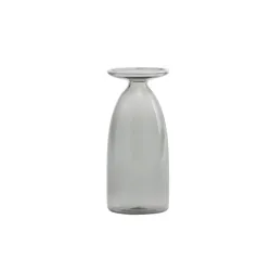 Un Fiore, Vaso grigio - Zafferano