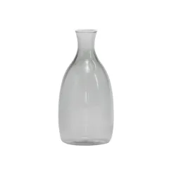 Un Fiore, Vaso grigio - Zafferano