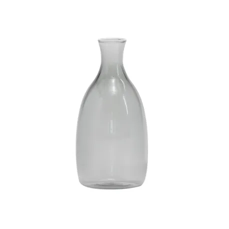 Un Fiore, Vaso grigio - Zafferano