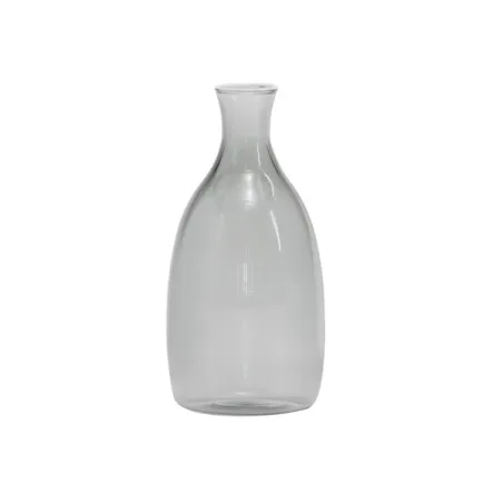 Un Fiore, Vaso grigio - Zafferano