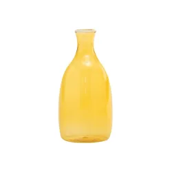 Un Fiore, Vaso giallo oro - Zafferano