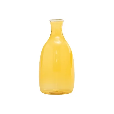 Un Fiore, Vaso giallo oro - Zafferano