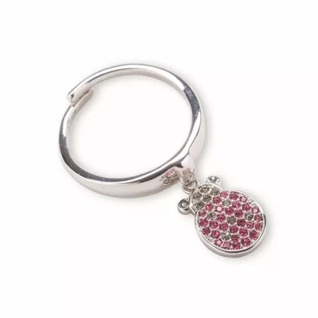 Anello piccole luci charm coccinella - Thun