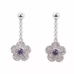 Orecchini piccole luci pendenti lunghi fiore - Thun