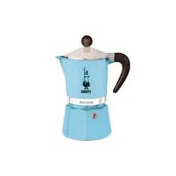 Moka rainbow azzurra 2 tazze - Bialetti