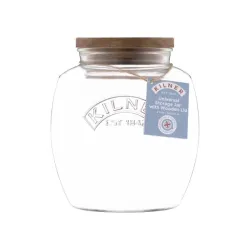 Barattolo universal jar acacia wooden Lt. 2 - Kilner