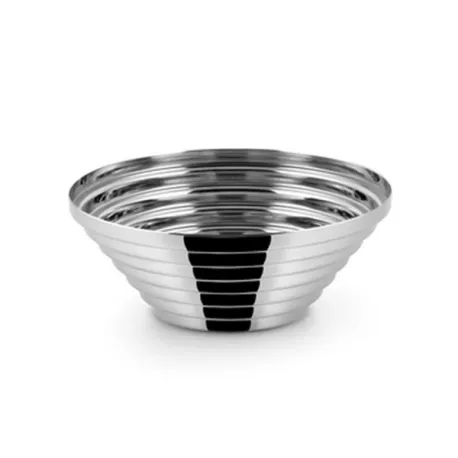 Maya, cestino Cm.20, Inox - Alessi