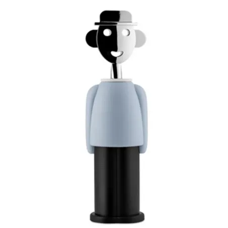 Alessandro M., Cavatappi, Pale blue - Alessi