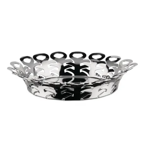 Vimini, Cestino grande Cm.25, Acciaio - Alessi