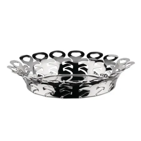 Vimini, Cestino grande Cm.25, Acciaio - Alessi