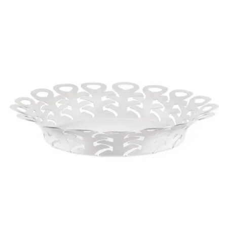 Vimini, Cestino grande Cm.25, Bianco - Alessi