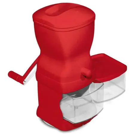 Grattugia a rullo con movimento a manovella