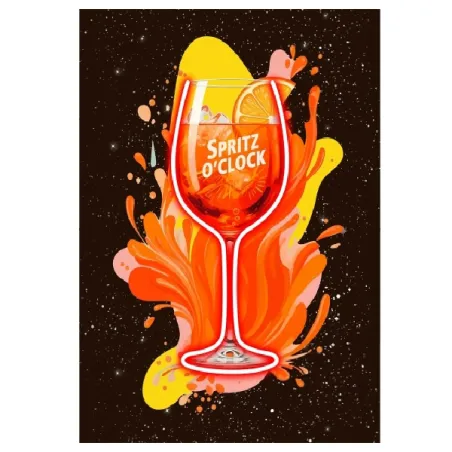 Quadro led, Spritz bis Cm.60x80 - Palais Royal