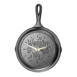 Orologio da parete Dolly Parton Skillet Clock - Lodge