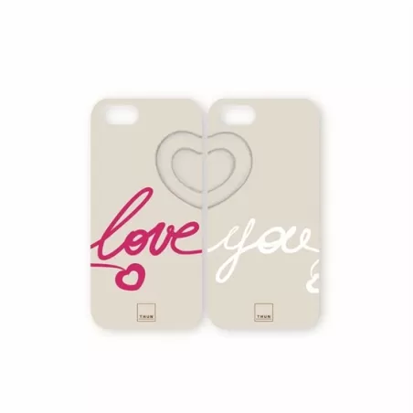 Guscio smartphone five double love (san valentino) - Thun